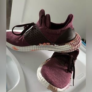 Adidas ortholite maroon size 8